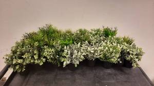 lot 230 image: Artificial potted plants