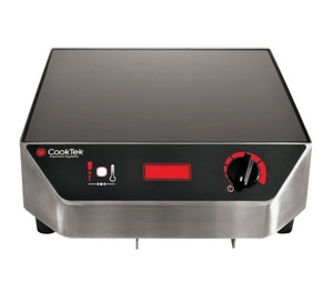 lot 25 image: Brand NEW Glass-Ceramic Top CookTek 600701 MC2500 Countertop Induction Cooktop, Sells new for $2,107