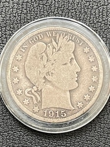 1915-D Barber Half Dollar