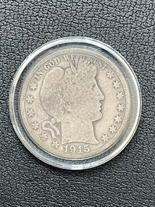 1915-D Barber Half Dollar