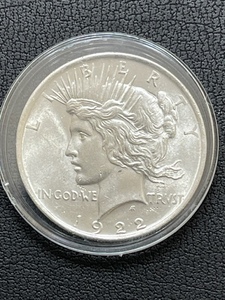 1922 Peace Dollar