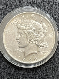 1922 Peace Dollar
