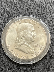 1961 Franklin Half Dollar