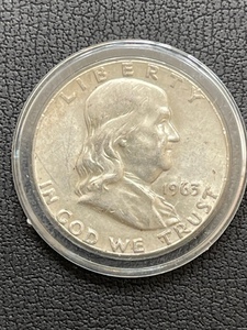1963 Franklin Half Dollar