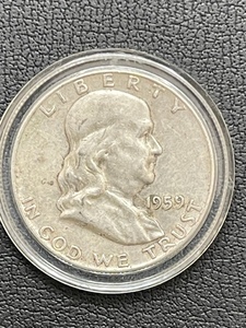 1959 Franklin Half Dollar