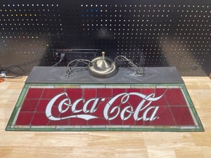 lot 1 image: Coca Cola Pool Table Light