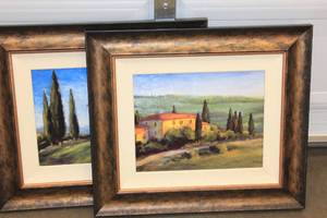 lot 9 image: 23x20 Decorative Frame Painting Set - See Pictures