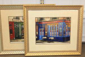 lot 10 image: 40x35 Decorative Frame Painting Set - See Pictures