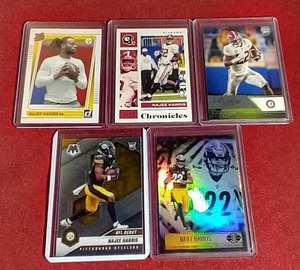 lot 11 image: (5) Najee Harris Rookie Cards