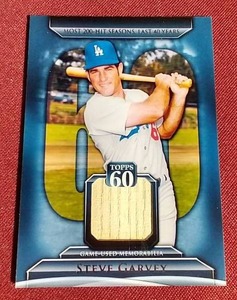 lot 14 image: Steve Garvey Game-Used Bat Relic Card