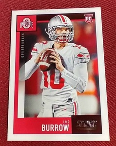 lot 36 image: 2020 Score Joe Burrow Rookie Card