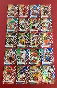 lot 42 image: (20) Phoenix Fire Burst Football Cards - Several Stars