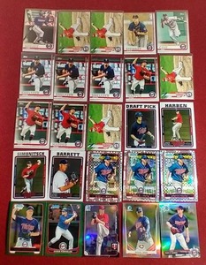 lot 47 image: (25) Twins Rookie & Prospect Cards - Luis Arraez