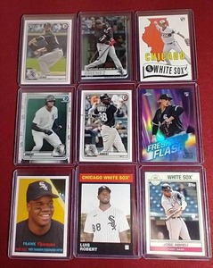 lot 83 image: Nice Chicago White Sox 9-Card Lot
