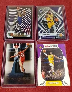 lot 88 image: (4) Lebron James Cards