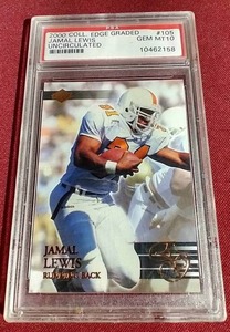 lot 93 image: 2000 Collectors Edge Graded Jamal Lewis - PSA 10