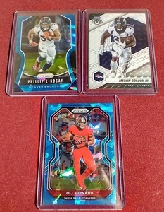 lot 97 image: (3) Numbered Football Cards - All #d Under 100