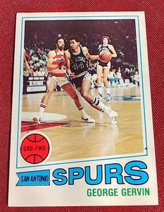 lot 154 image: 1977-78 George Gervin Card