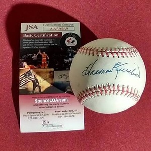 lot 174 image: Autographed Harmon Killebrew OML Baseball - With JSA COA