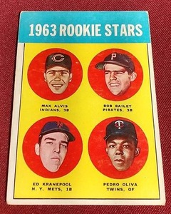 lot 178 image: 1963 Topps Tony Oliva - True Rookie Card