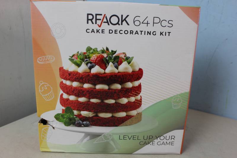 100 Pcs RFAQK Cake Decorating Kit - Order it Now!