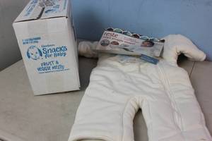 lot 25 image: GERBER Fruit and Veggie Melts for Baby  Reste Infant Snuggle Sleeper