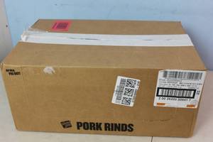 lot 66 image: SLIM JIM 12ct Pork Rinds 2oz Bags