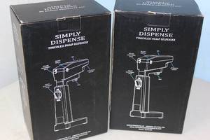 lot 73 image: 2ct Simply Dispense Touchless Pump Dispenser for SoapSanitizer