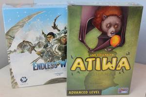 lot 81 image: Board Game Set Atiwa and Endless Winter Paleoamericans
