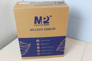 lot 91 image: MADISON PARK MP2 Heated Throw