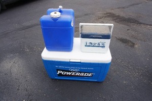 lot 7 image: (3) Plastic Coolers...