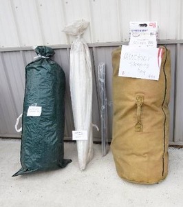 lot 21 image: Camping...Screened Tent, Sleeping Bag Etc.