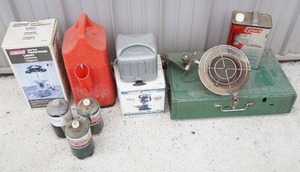 lot 25 image: HuntingFishingCamping...Coleman Stove, Lanterns, Propane Etc...
