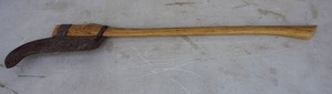 lot 90 image: AntiquVintageHand Tool...Billhook Bush Brush Axe