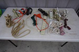 lot 101 image: GarageHousehold...Extension Cords, Surge Protectors Etc.