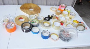 lot 137 image: Garage...Tape and Lots of It