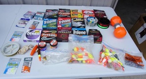 lot 153 image: HuntingFishing...Trilene Fishing Line, Tackle Etc.