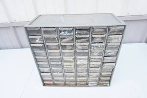 lot 177 image: GarageHardware Bin with Contents