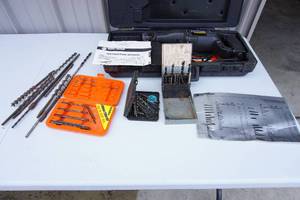 lot 180 image: GarageToolsElectricReciprocating Saw and Accessories