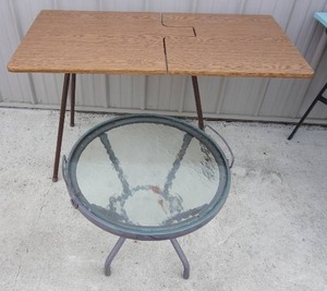lot 206 image: HomeOfficeFurniture...Sirco Adjustable Two Level Table, Side Table