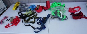 lot 224 image: GarageAutomotiveTow Ropes, Ratcheting Straps Etc