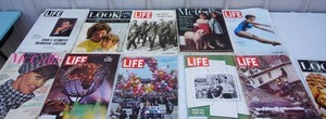 lot 227 image: VintageCollectableMagazines...Life, Look, McCalls Etc