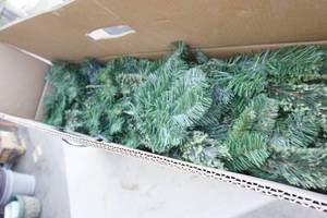 lot 319 image: Home EssentialsDecorHoliday...Christmas Tree Indoor 7 foot Slim Cashmere