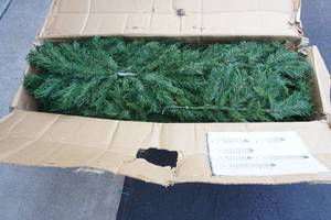 lot 321 image: Home EssentialsDecorHoliday...Christmas Tree Indoor 6.5 foot Nevada Pine