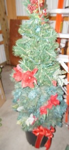lot 323 image: Home EssentialsDecorHoliday...Christmas Tree Indoor Pre-Decorated