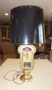 lot 338 image: AntiqueVintageFurnitureAccentLighting...Duncan Industries Chicago Parking Meter Lamp
