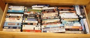 lot 344 image: EntertainmentMovies...VHS and DVDs
