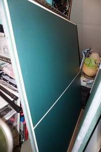 lot 357 image: EntertainmentGame Room...Fold Up Pool Table Size Ping-Pong Table