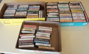 lot 359 image: EntertainmentMusicVintageCassette Tapes...Huge Lot with Various Artists
