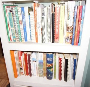 lot 383 image: Vintage...Cookbooks